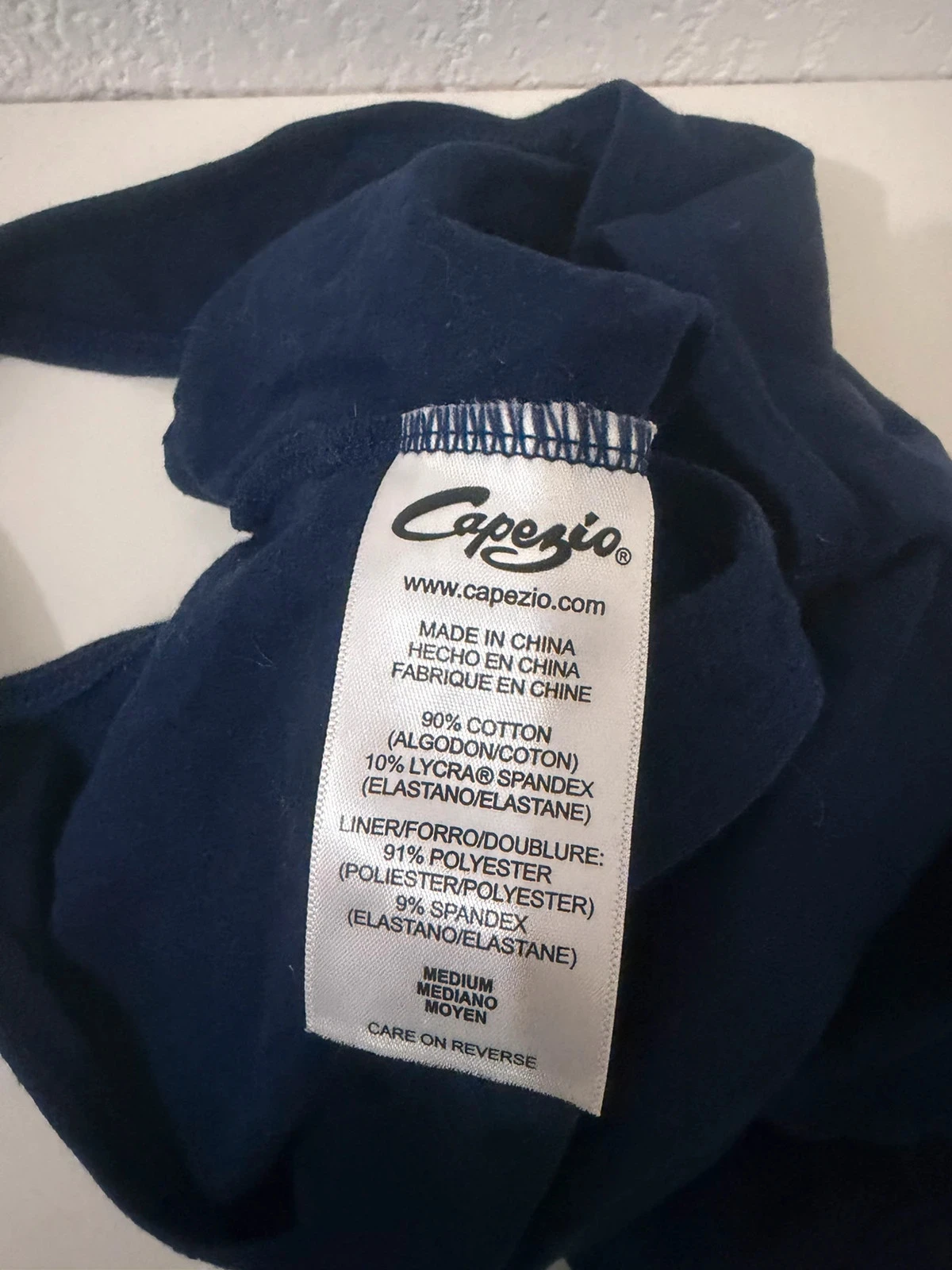 Dansepakje voor meisjes Capezio Marineblauw met plooien - (6-7 jaar) – photo 5